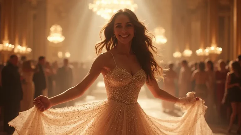 Rüyada abiye giymek : Rüyada ışıltılı ve zarif bir abiye giyen bir kadın - mutluluk, şans ve hayat coşkusunu simgeliyor.