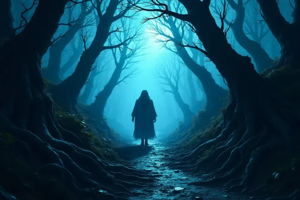 Rüyada açık mezara girmek ve gizli tehlikelere işaret eden rüya tabiri görseli.