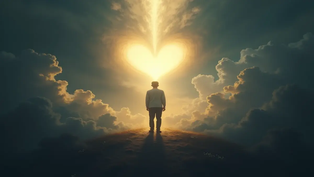 Rüyada acımak temasını anlatan, merhamet, vicdan ve bilinçaltı mesajlarını simgeleyen sanatsal rüya görseli.