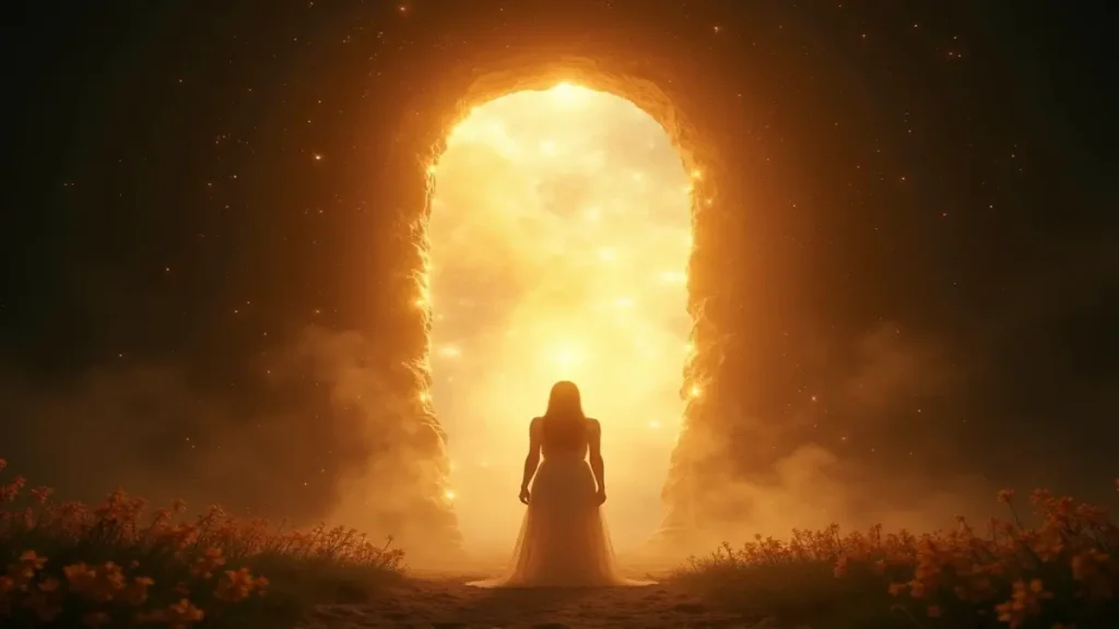 Rüyada açmak: Rüyada bir şeyi açmak ve manevi uyanışı simgeleyen ruhani bir portal.