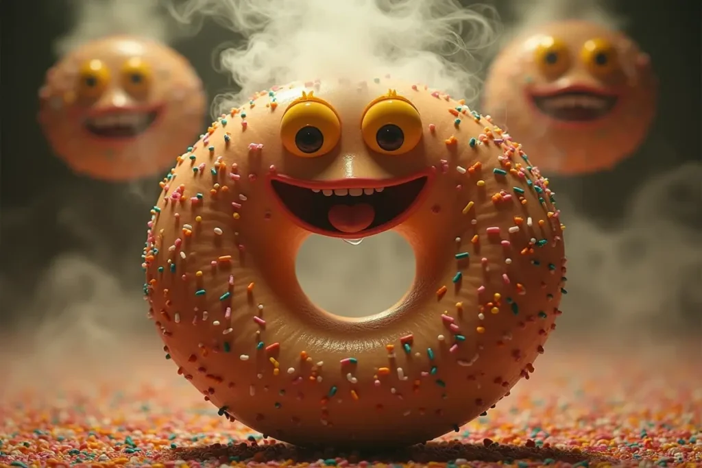 Rüyada tatlı abur cubur yemek, hoş sözlere kanma ve aldanmaya açık olma durumunu temsil eder.