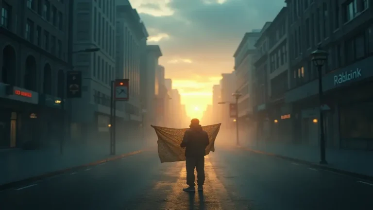 Rüyada adres aramak temasini simgeleyen, hayatta yön bulma ve kararsızlığı anlatan sembolik rüya görseli.