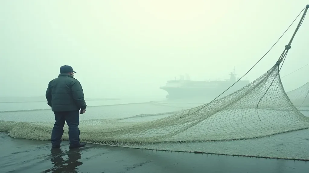 Rüyada ağ görmek ve hayatla ilgili bağlantıları temsil eden sahne