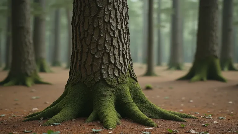 Rüyada ağaç gövdesi görmek genel anlamını yansıtan doğal ağaç gövdesi