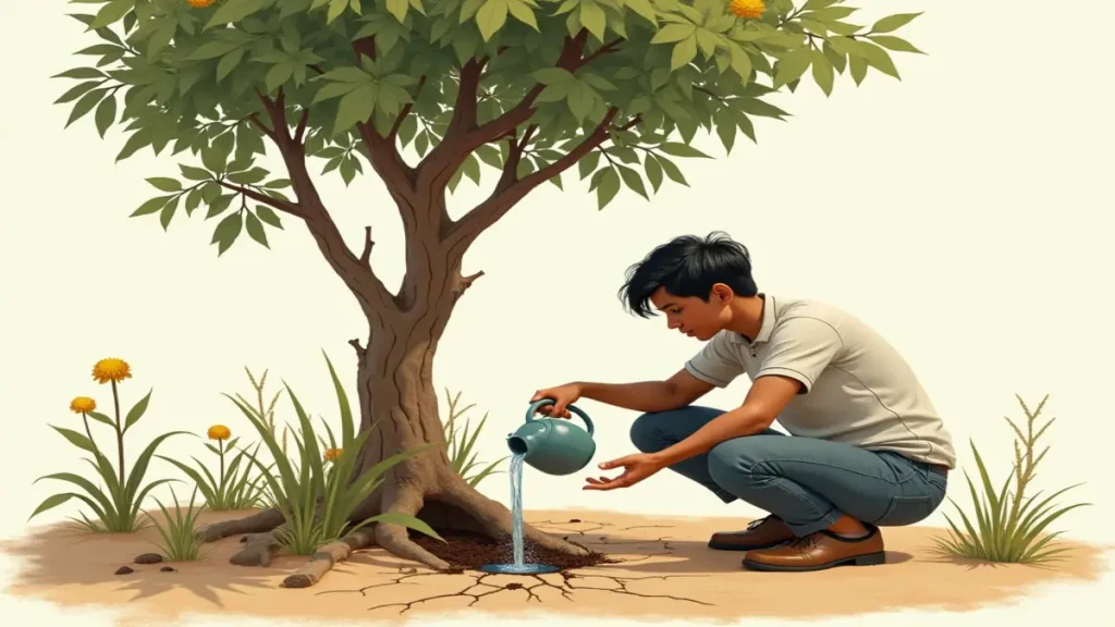 Rüyada ağaç sulamak ve uyarı içeren anlamlar