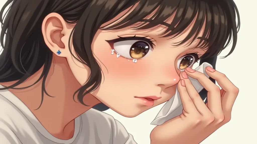 Rüyada ağlamak: Rüyada ağlamanın anlamını yansıtan yüz ifadesi