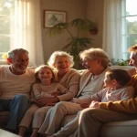 Rüyada Aileyi Görmek: Rüyada geniş ve mutlu bir aileyi bir arada görmek.