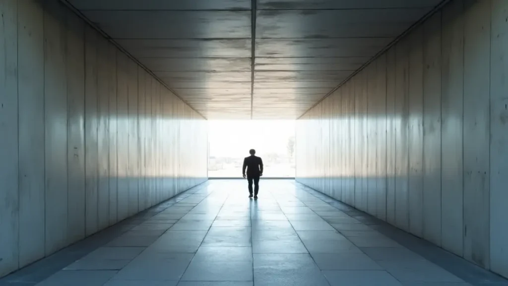 Rüyada alt geçit görmek ve aydınlığa doğru yürümek