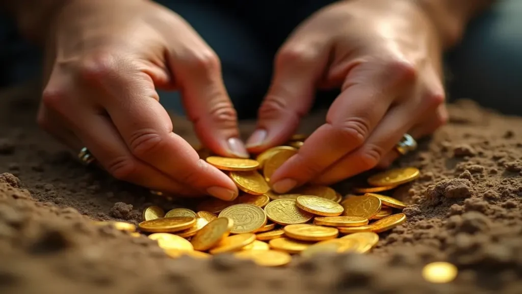 Rüyada altın toplamak maddi ve manevi birikimlerin habercisidir.