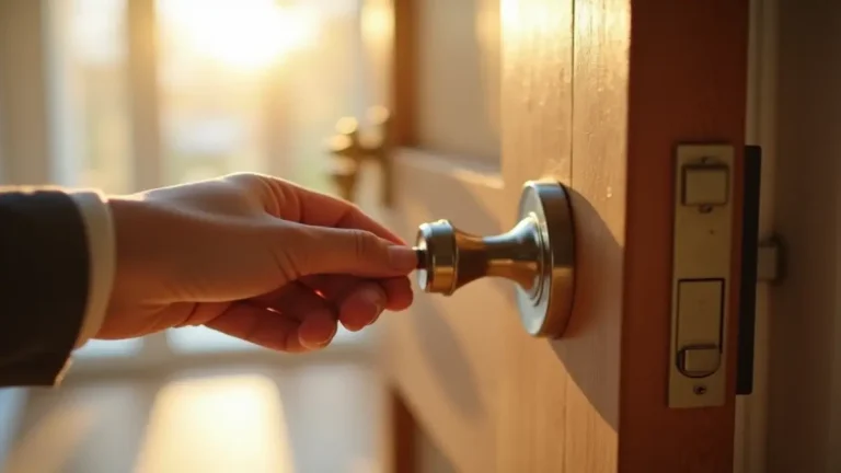 Anahtarla kapı açmak