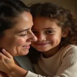 Rüyada annenin ağlamasının anlamı - Duygusal bir anne ve çocuk kucaklaşması