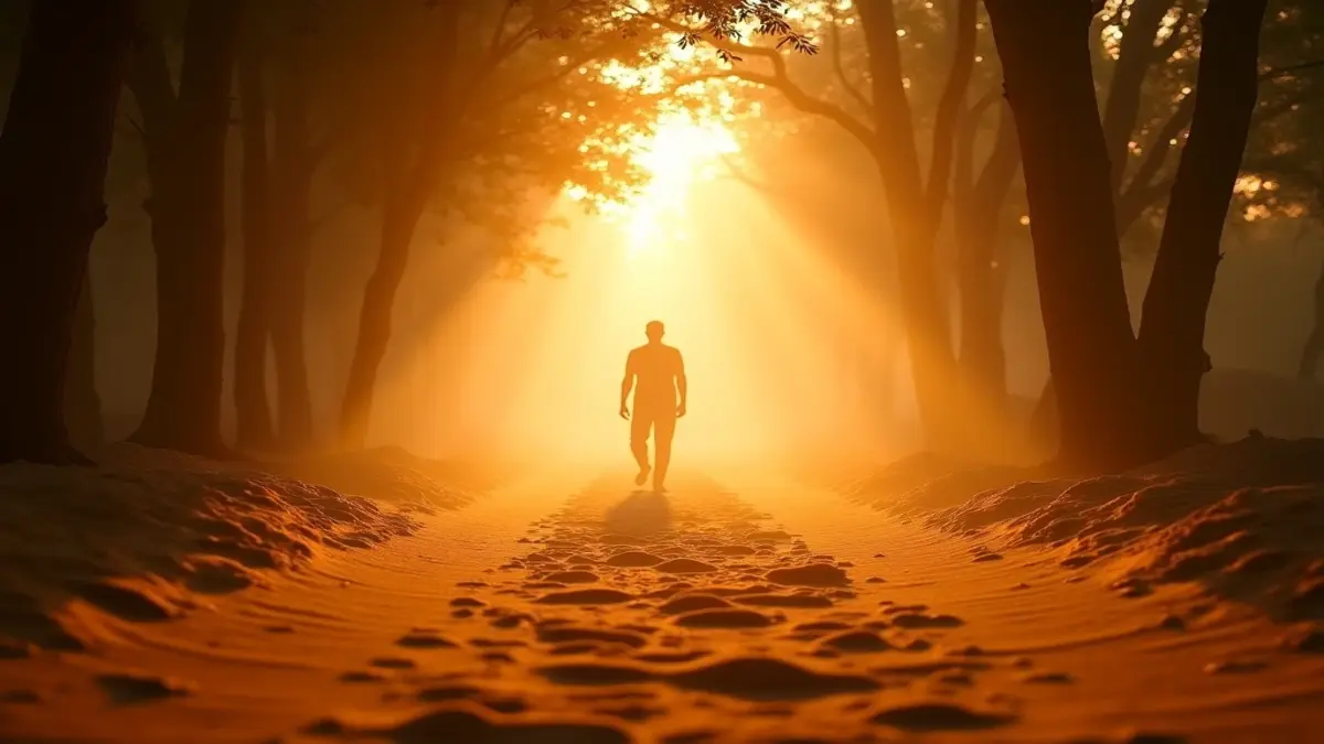 Rüyada arkadan gitmek görmek ve gizemli bir yolu takip etmenin manevi yorumu.