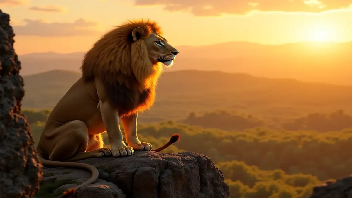 Rüyada aslan görmek ve heybetli aslan sembolü.