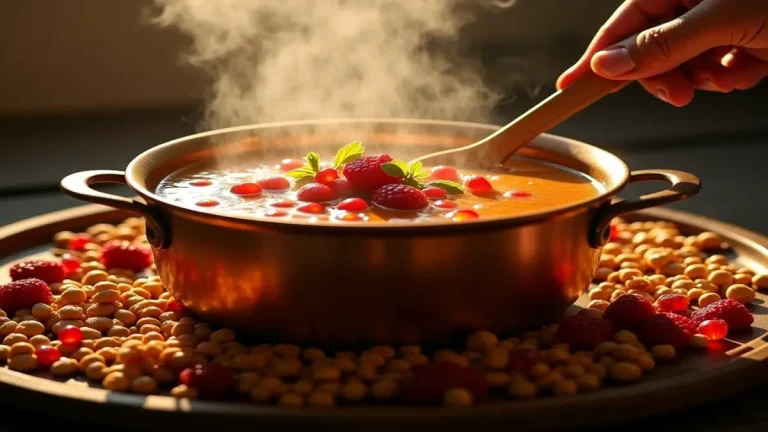 Rüyada aşure görmek derin anlamı: Bereket, sabır ve hayatın karışımlarını simgeleyen kadim bir rüya sembolü.