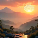 Rüyada Asya görmek, manevi ufukların ve kadim bilgeliğin kapılarını aralar. Geniş ve dingin bir Asya manzarası.