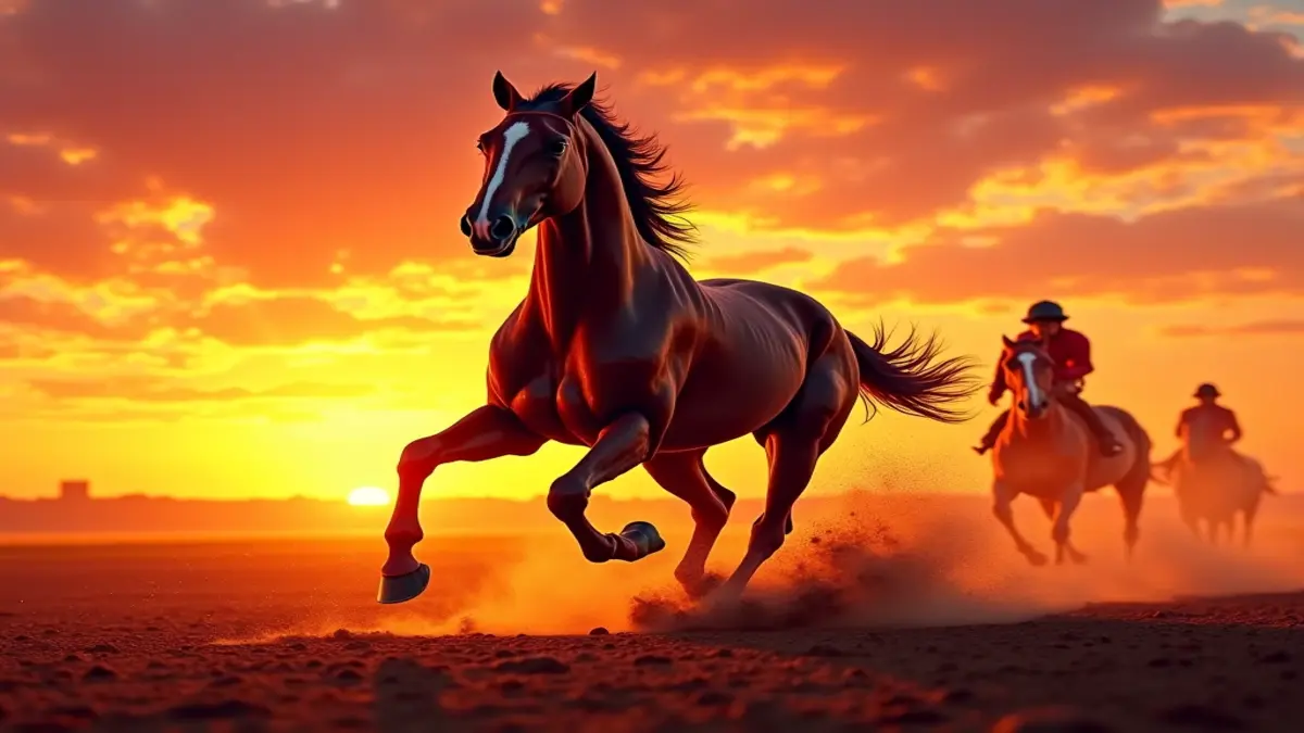 Rüyada at yarışı görmek: Gücün, hırsın ve kaderin sembolik yarışı.