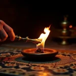 Rüyada ateş yıkıcı görmek: Kadim bir elin bilgelikle tutuşturduğu ilham ve ışık ateşi.