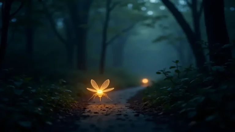 Rüyada ateş böceği görmek, karanlıkta parlayan umut ve içsel rehberliğin sembolüdür.