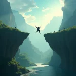 Rüyada atlamak, bir halden diğerine geçişin ve hayattaki büyük değişimlerin sembolik anlamını yansıtır.