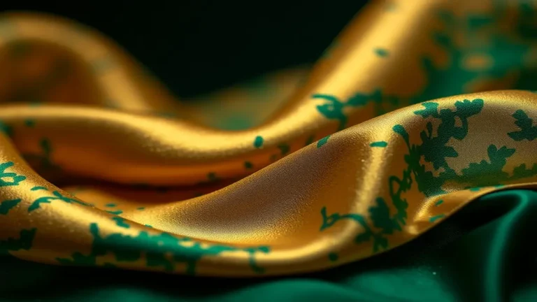 Rüyada atlas kumaş görmenin anlamı: Şeref, itibar ve başarıyı simgeleyen kadim bir sembol.