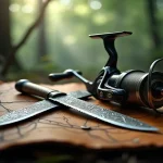 Rüyada av aletleri görmek tabiri: Kadim bıçak ve modern olta sembolizmini anlatan detaylı görsel.