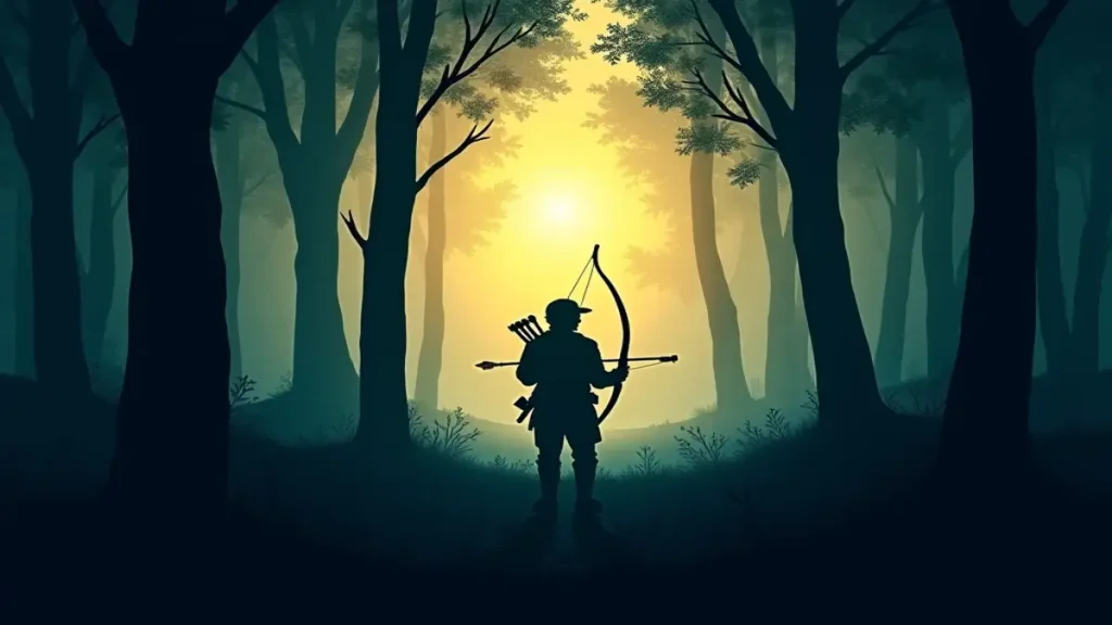 Rüyada avcı görmenin anlamı: Hedef odaklılık ve derin ormanda yolunu bulma sembolizmi.
