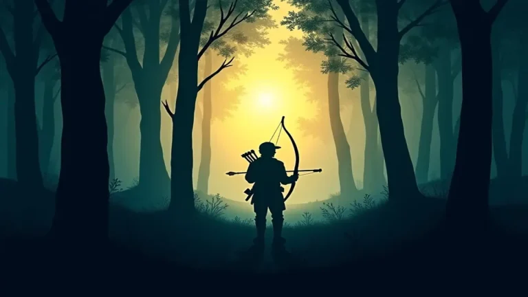 Rüyada avcı görmenin anlamı: Hedef odaklılık ve derin ormanda yolunu bulma sembolizmi.