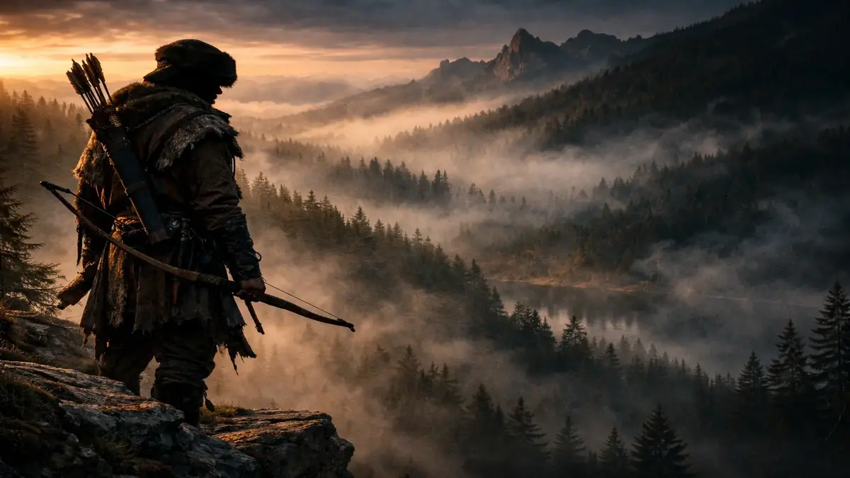 Rüyada ayı avcısı görmek, genellikle kontrol ve uyanıklık gerektiren hayat durumlarına işaret eder.