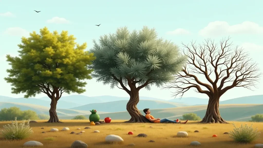 Rüyada Farklı Ağaç Türleri Altında Yatmak