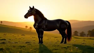 Rüyada siyah aygır görmek, gizemli ve çok güçlü bir destek kaynağına işaret eder.