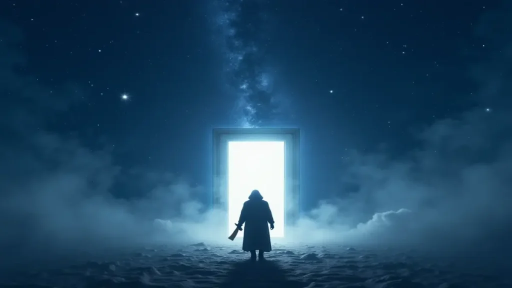 Rüyada Azrail (a.s.) görmek, sembolik anlamda bir dönüşüm ve yeni başlangıçların kapısını temsil edebilir.