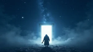 Rüyada Azrail (a.s.) görmek, sembolik anlamda bir dönüşüm ve yeni başlangıçların kapısını temsil edebilir.