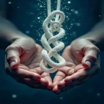 Rüyada bağlamak görmenin sembolik anlamını yansıtan, ışıltılı ve gizemli bir düğüm.