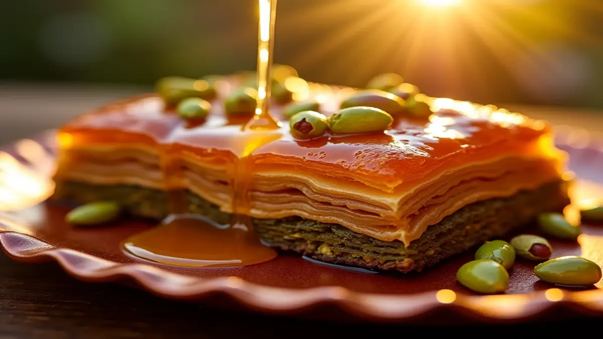 Rüyada görülen tepsi baklava, bolluk ve bereketin simgesi olarak helal rızkı ve müjdeyi işaret eder.