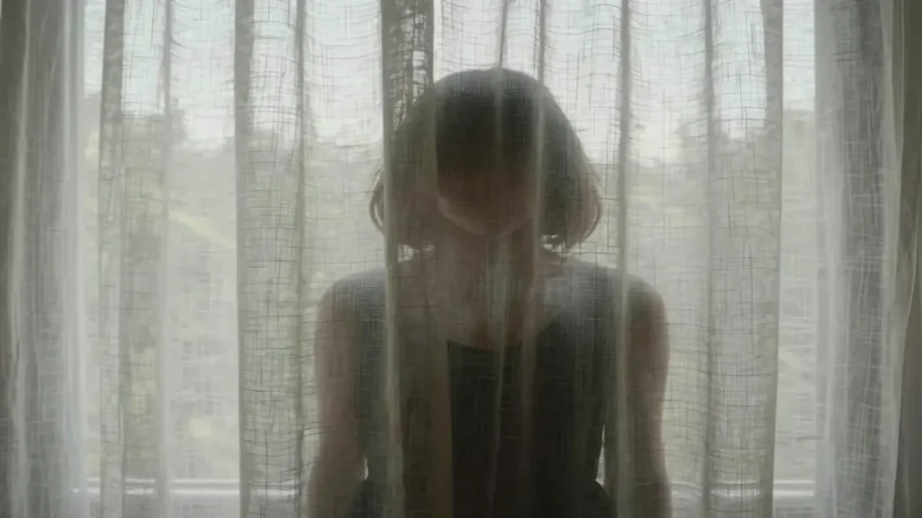 Rüyada çıplak görmek ve bir örtünün ardındaki insan silüeti sembolü.